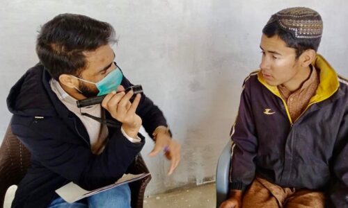 بیس بگلہ: الشفا آئی ٹرسٹ  اور پریس فار پیس فاؤنڈیشن کے آئی کیمپ میں تین سو مریضوں کا مفت چیک اپ
